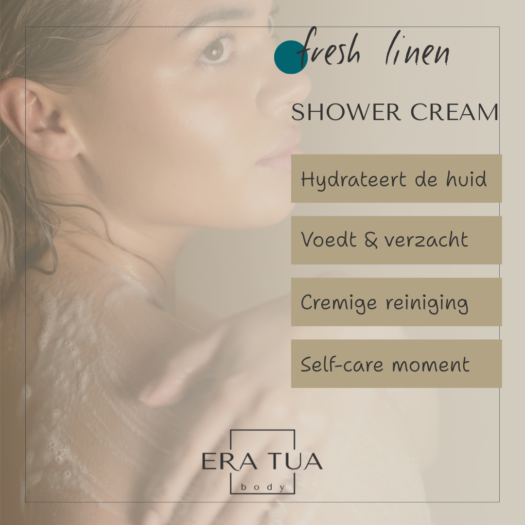 fresh linen shower cream