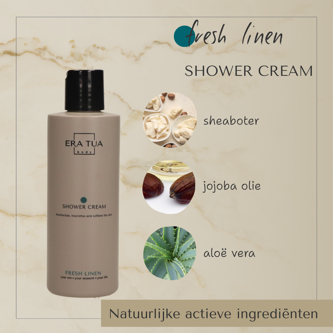 fresh linen shower cream