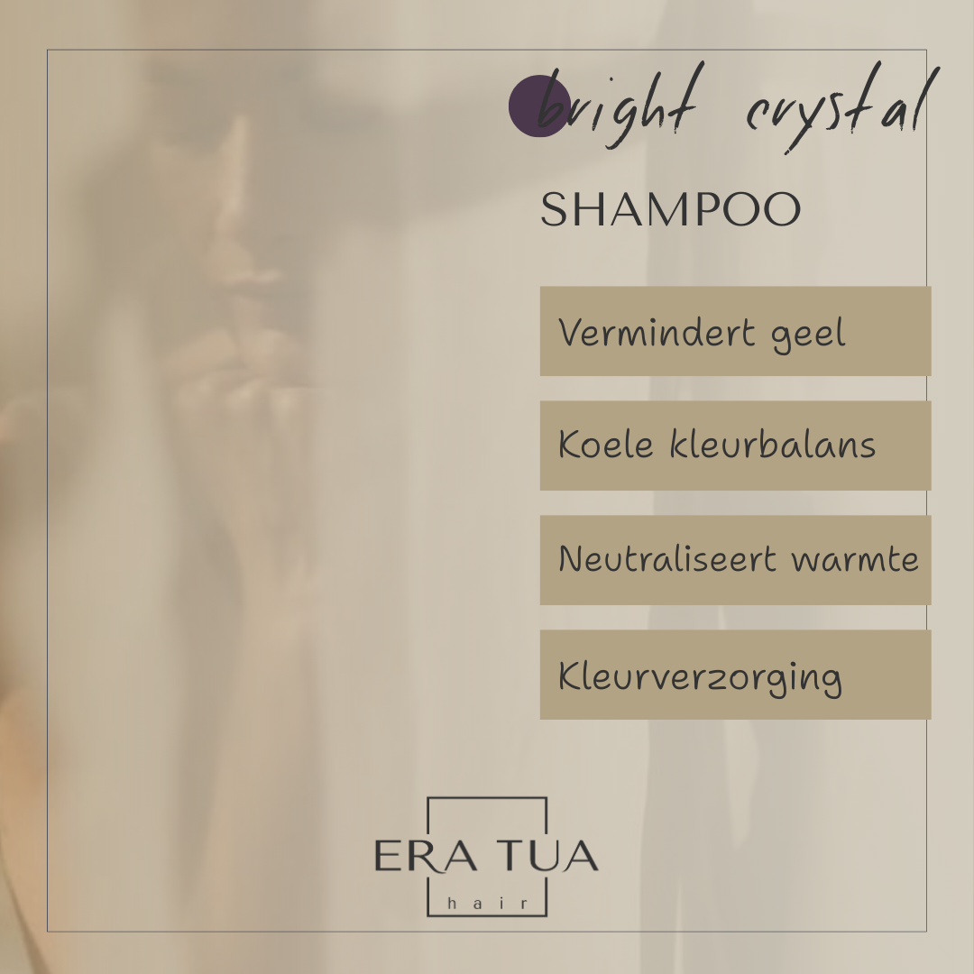bright crystal no yellow shampoo