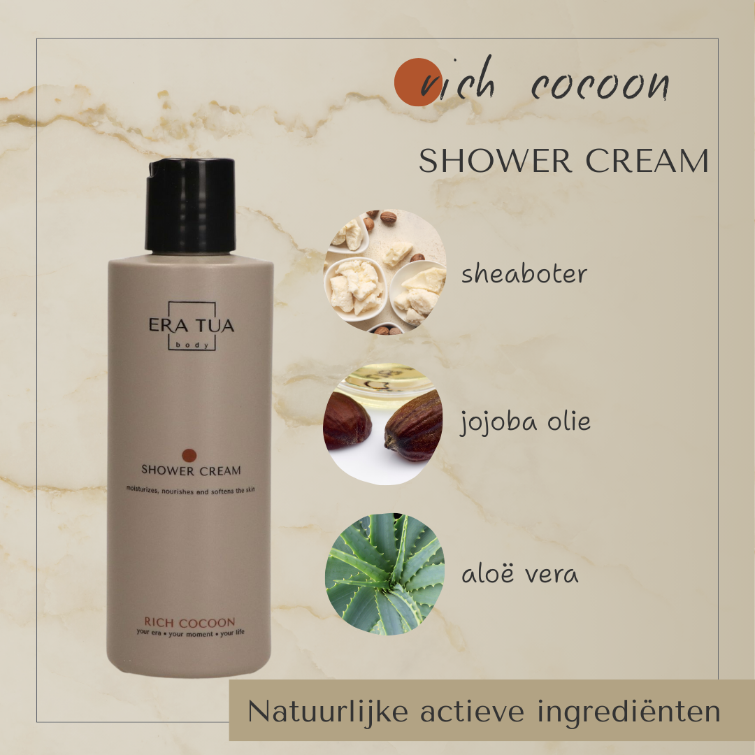rich cocoon shower cream